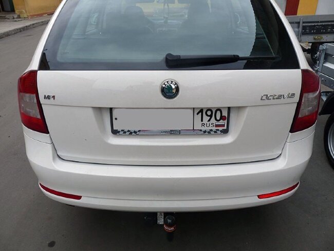 Фаркоп AvtoS SK 09 для Skoda Octavia A5 хэтчбек/универсал