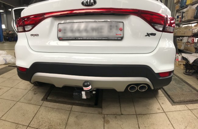 Фаркоп VFM для Kia Rio IV X-line Фаркоп VFM для Kia Rio IV X-line