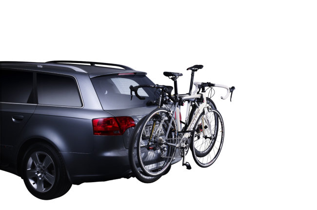 Автомобильный багажник Thule Xpress на фаркоп для перевозки 2-х велосипедов Автомобильный багажник Thule Xpress на фаркоп для перевозки 2-х велосипедов