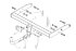 Фаркоп AvtoS VW 36 для Volkswagen Transporter T5/Т6 Caravelle, Multivan Фаркоп AvtoS VW 36 для Volkswagen Transporter T5/Т6 Caravelle, Multivan