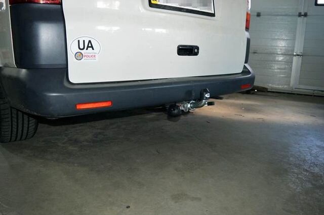 Фаркоп Galia оцинкованный для Volkswagen Transporter T5/Т6 (вкл. 4WD). Быстросъемный крюк Фаркоп Galia оцинкованный для Volkswagen Transporter T5/Т6 (вкл. 4WD). Быстросъемный крюк