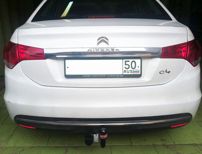 Фаркоп AvtoS CN 01для Citroen C4 2 седан Фаркоп AvtoS CN 01для Citroen C4 2 седан