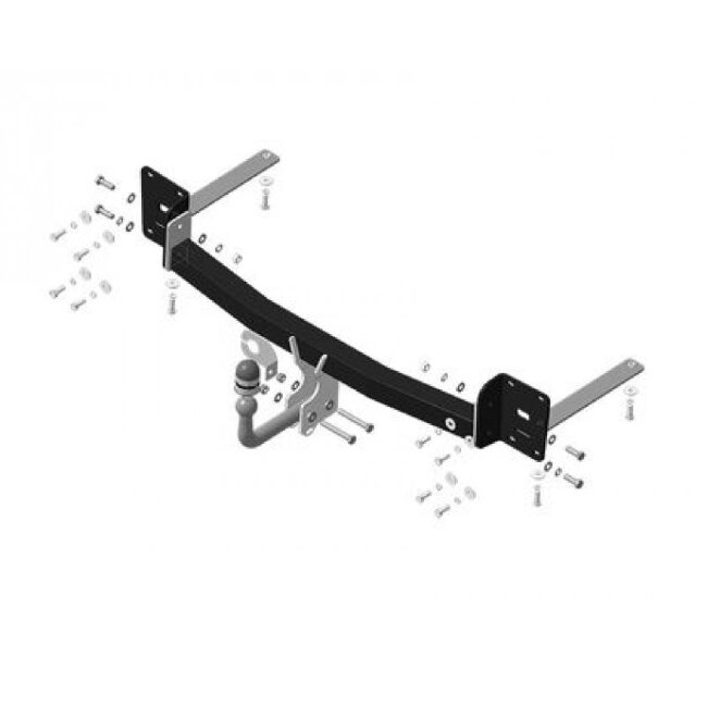 Фаркоп Мотодор (оцинкованный крюк) для Volkswagen Terramont Фаркоп Мотодор (оцинкованный крюк) для Volkswagen Terramont