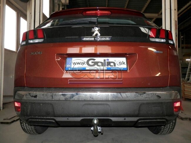 Фаркоп Galia оцинкованный для Peugeot 3008 II (кроме GT line). Быстросъемный крюк Фаркоп Galia оцинкованный для Peugeot 3008 II (кроме GT line). Быстросъемный крюк