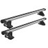 Багажник Thule Clamp Evo SlideBar за дверной проем (аэродинамические выдвижные поперечины) Багажник Thule Clamp Evo SlideBar за дверной проем (аэродинамические выдвижные поперечины)