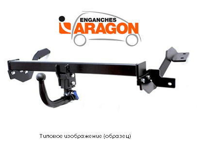 Фаркоп Aragon (быстросъемный крюк, вертикальное крепление) для Ford Mondeo V седан, хэтчбек, универсал